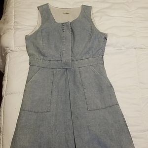 J.Crew soft denim dress